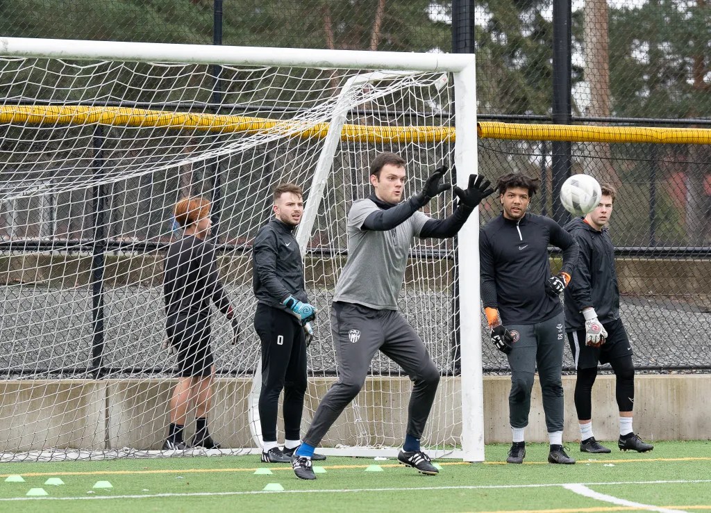 Alex Thiefhofe at Steelheads Tryouts, Snohomish County Football Club FC